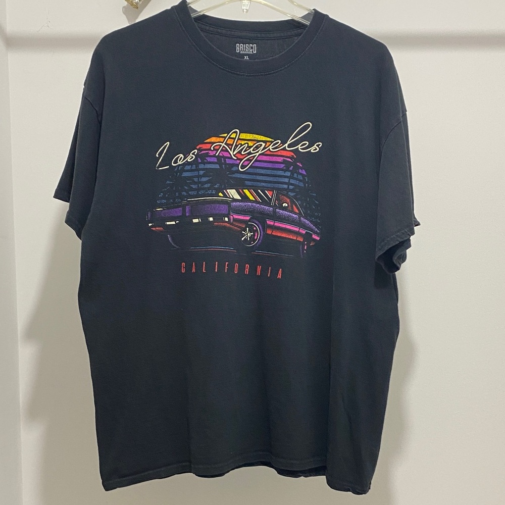 Black Los Angeles Graphic Tee
